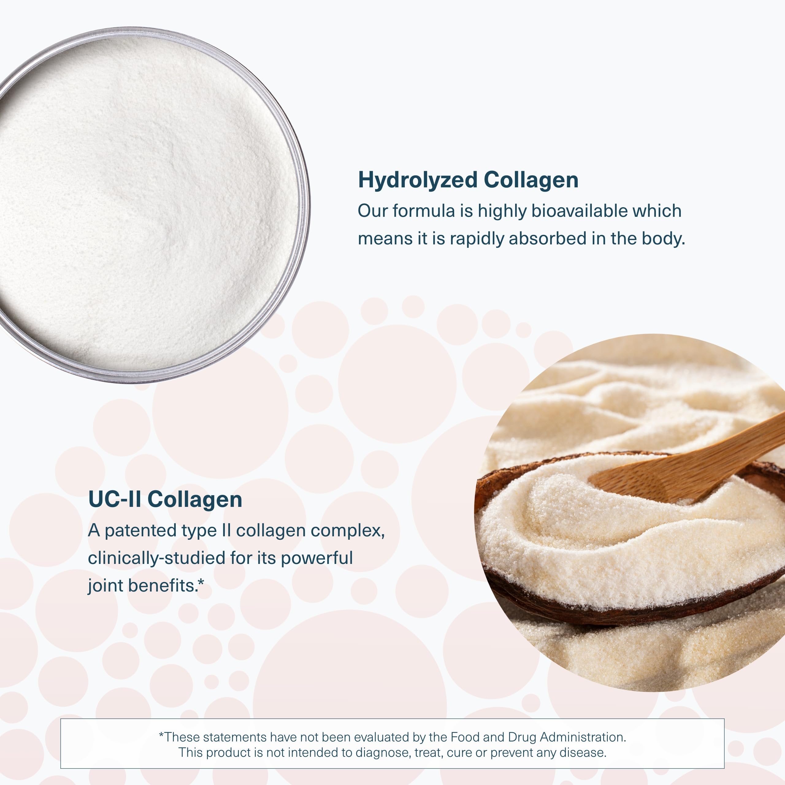 Youtheory Collagen Tablets close-up of the tablet