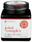 Youtheory Collagen Tablets on a wooden table