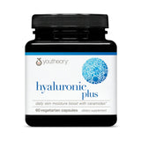 Youtheory Hyaluronic Plus supplement bottle front view