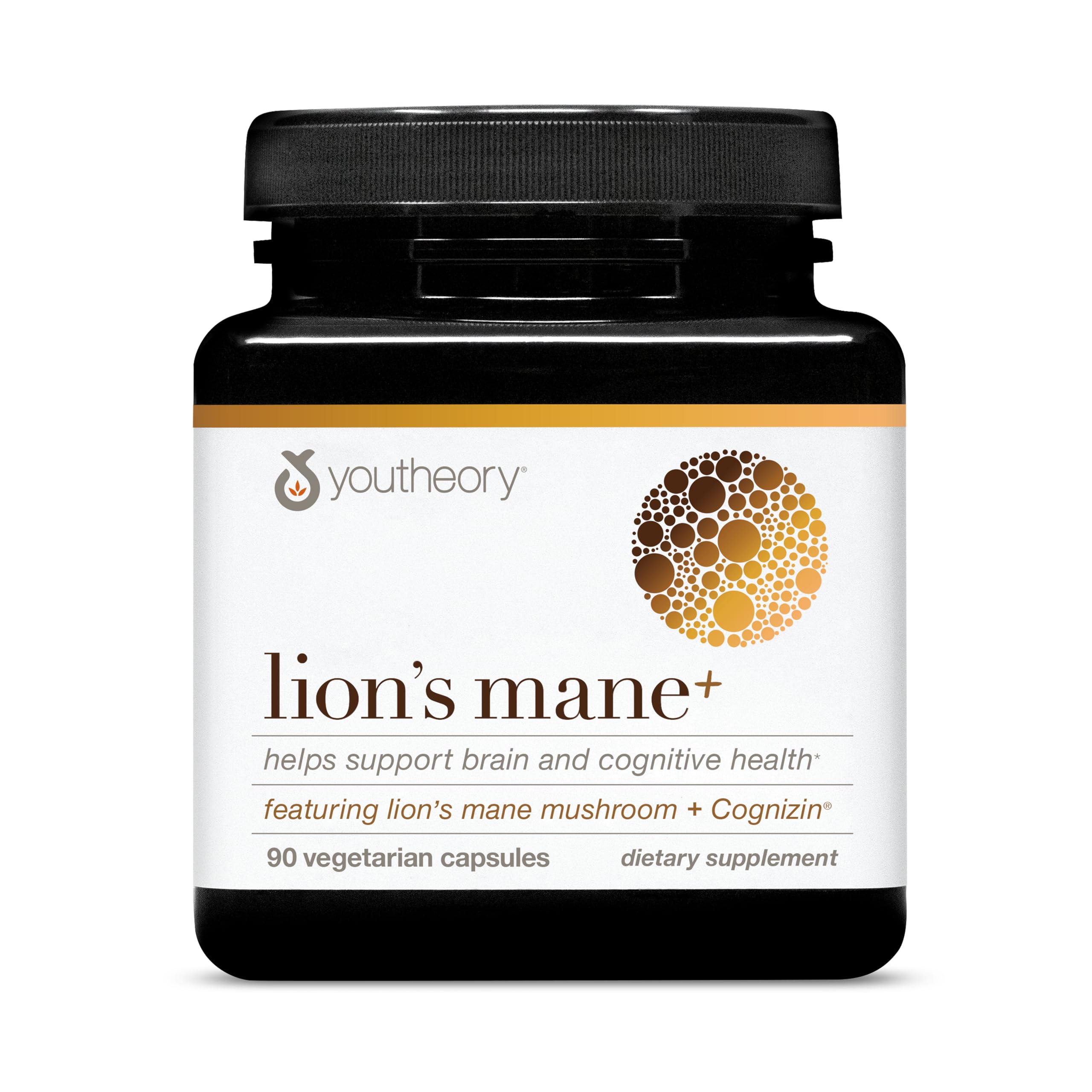 Youtheory Lion's Mane Mushroom Capsules front view