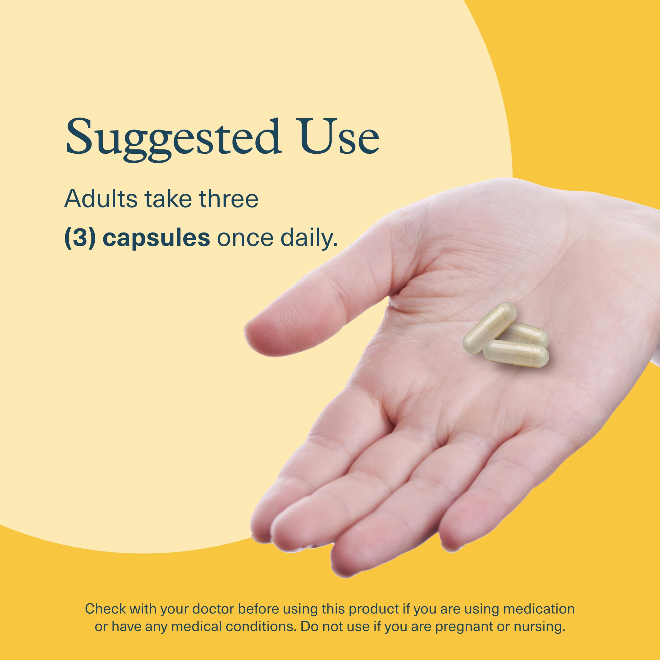 Youtheory Lion's Mane Mushroom Capsules with a measuring spoon