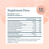 Youtheory Marine Collagen Tablets 2500mg side view