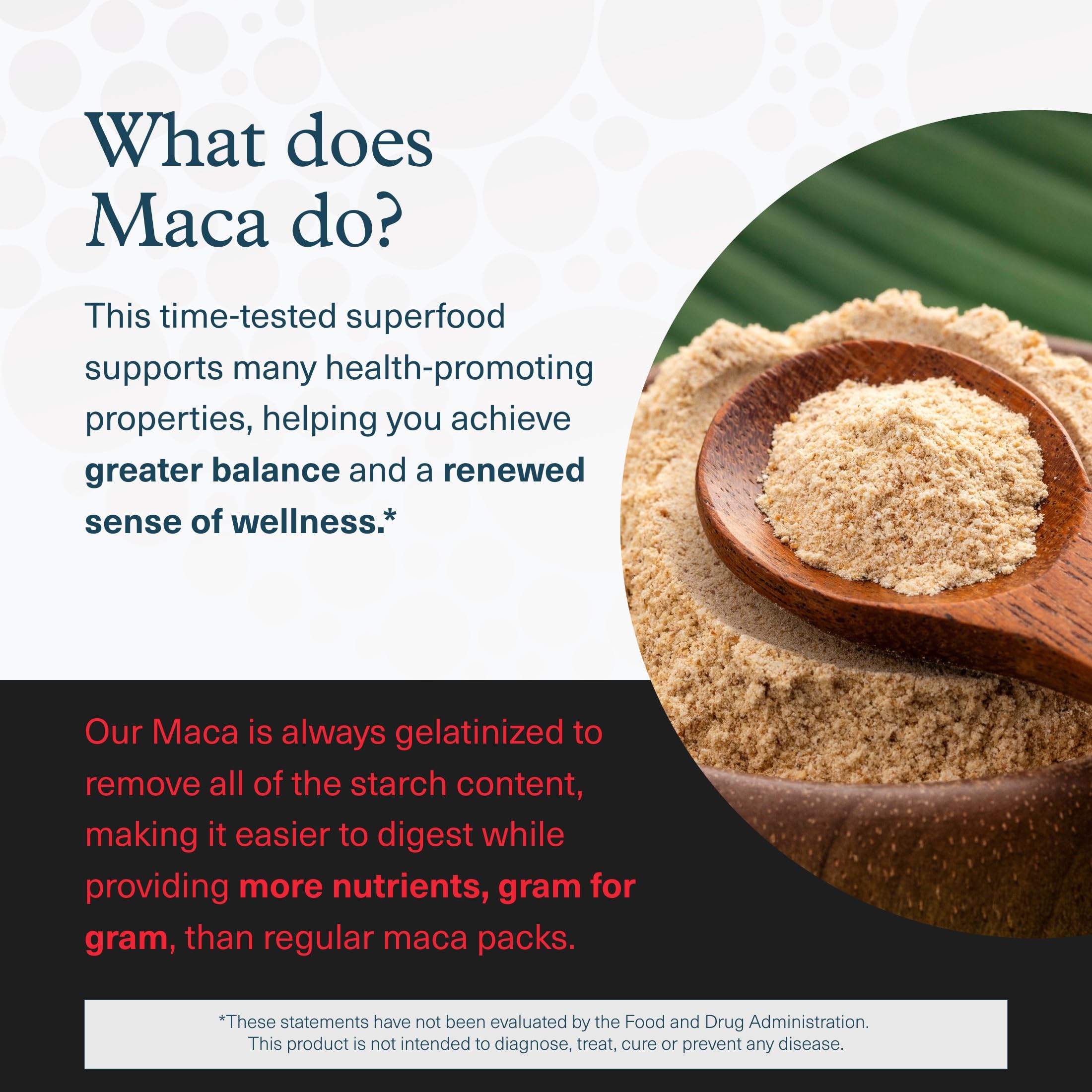 Youtheory Men's Maca Supplement 1000mg vegan capsules with a measuring spoon