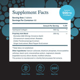 Youtheory Multi Collagen Blend 500mg side view