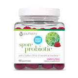 Youtheory Probiotic Gummies front view with packaging