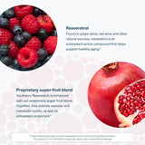 Youtheory Resveratrol Supplement back view