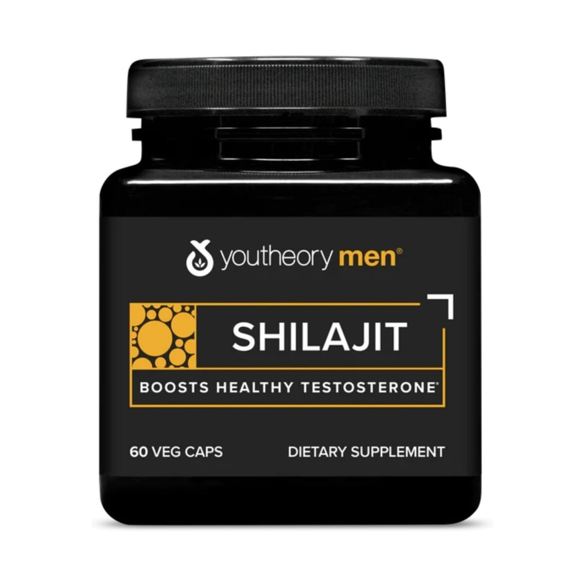 Youtheory Shilajit Capsules 250mg front view