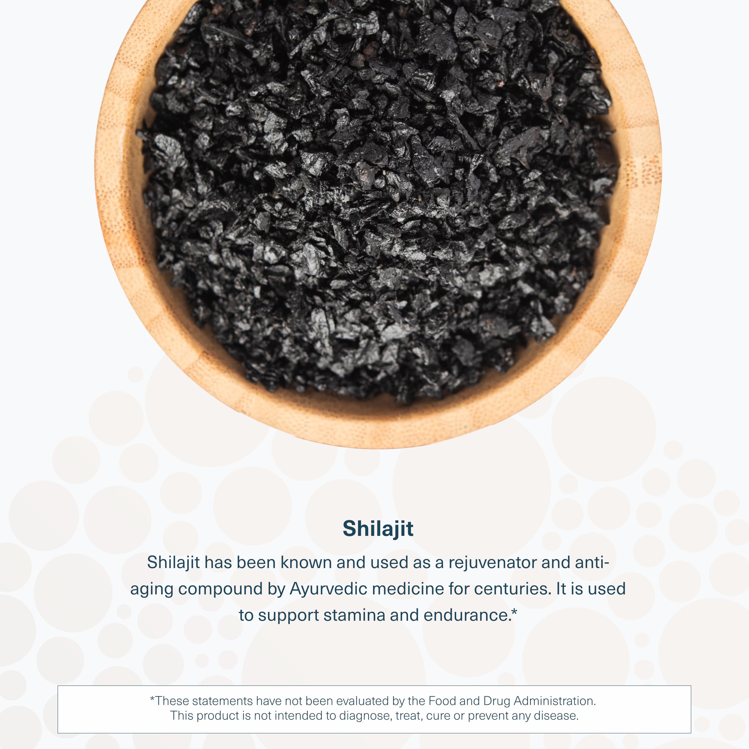 Youtheory Shilajit Supplement 500mg with a measuring spoon