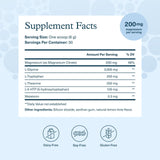Youtheory Sleep Powder 6 oz Natural Lemon-Lime back view