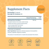 Youtheory Slimming Citrus Fruit Supplement side view