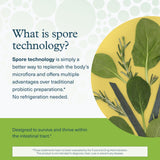 Youtheory Spore Probiotic 60 Capsules with ingredients list