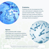 Youtheory Spore Probiotic bottle with cap off