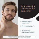 Youtheory Testosterone Support Supplement capsules in packaging