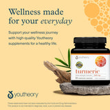 Youtheory Turmeric Extra Strength 1000mg in a lifestyle setting