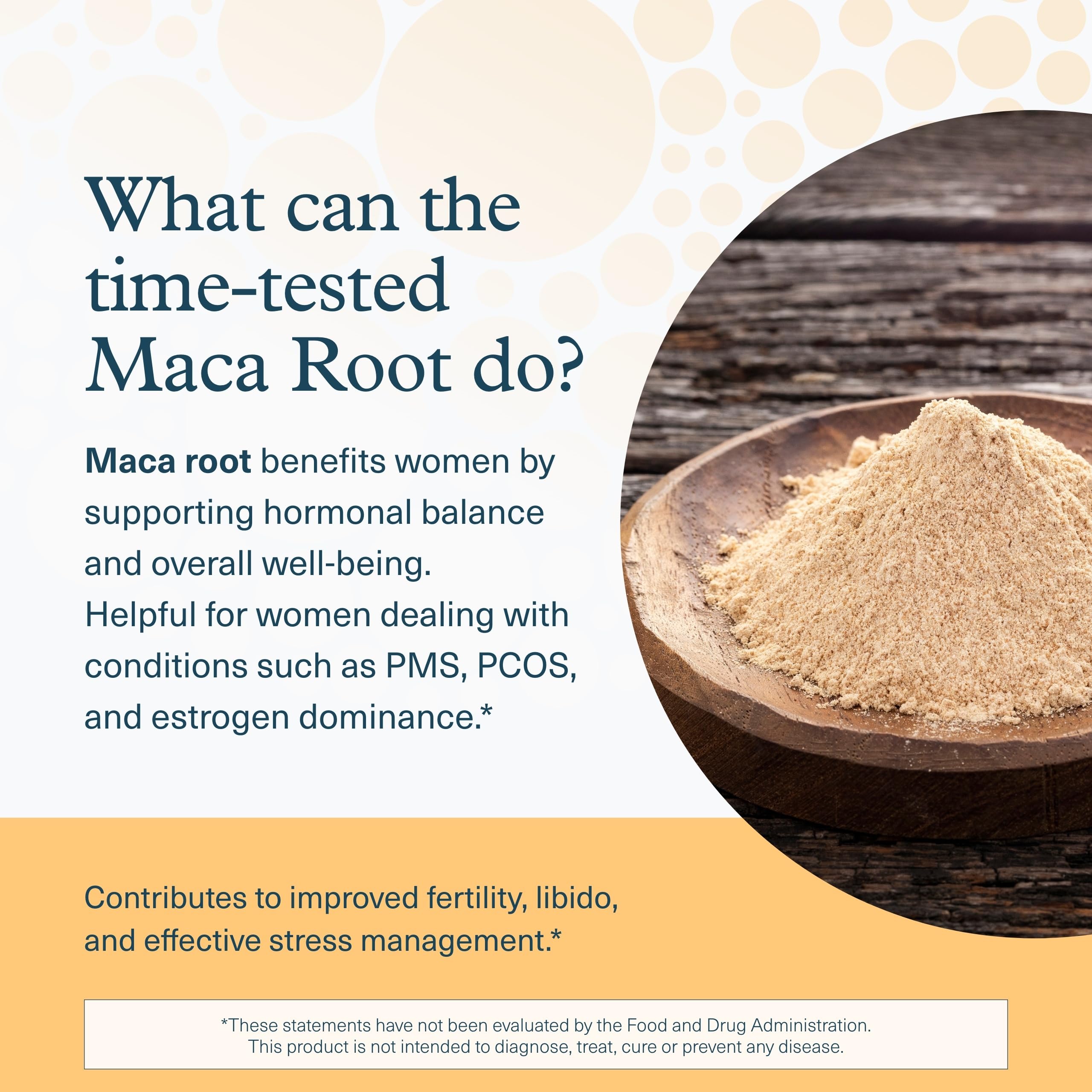 Youtheory Women's Maca Root Supplement 1000mg packaging
