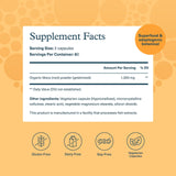Youtheory Women's Maca Root Supplement 1000mg side view