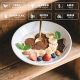 YoYoJo Mushroom Cacao Powder in a cup of coffee