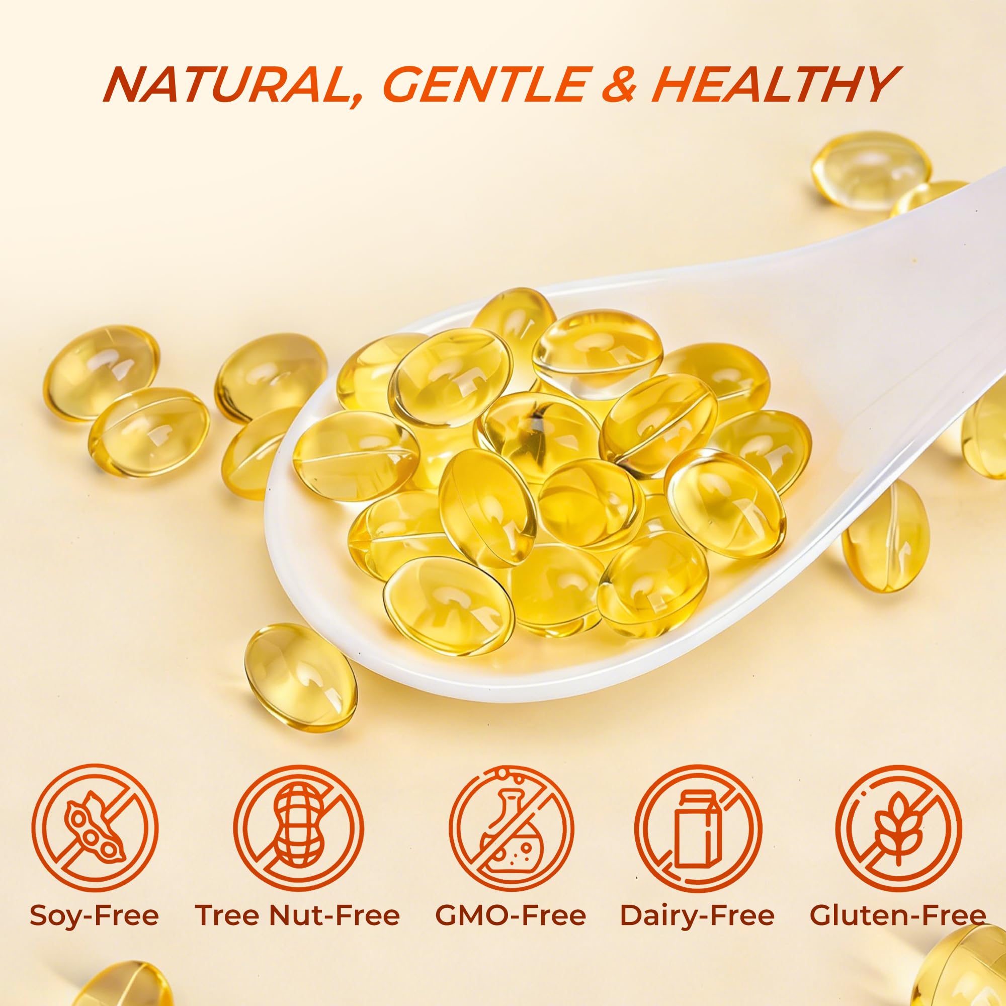 YQMFFQM Odorless Aged Garlic Extract Softgels with bottle