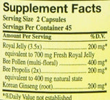 YS Organic Royal Jelly Bee Pollen Propolis packaging
