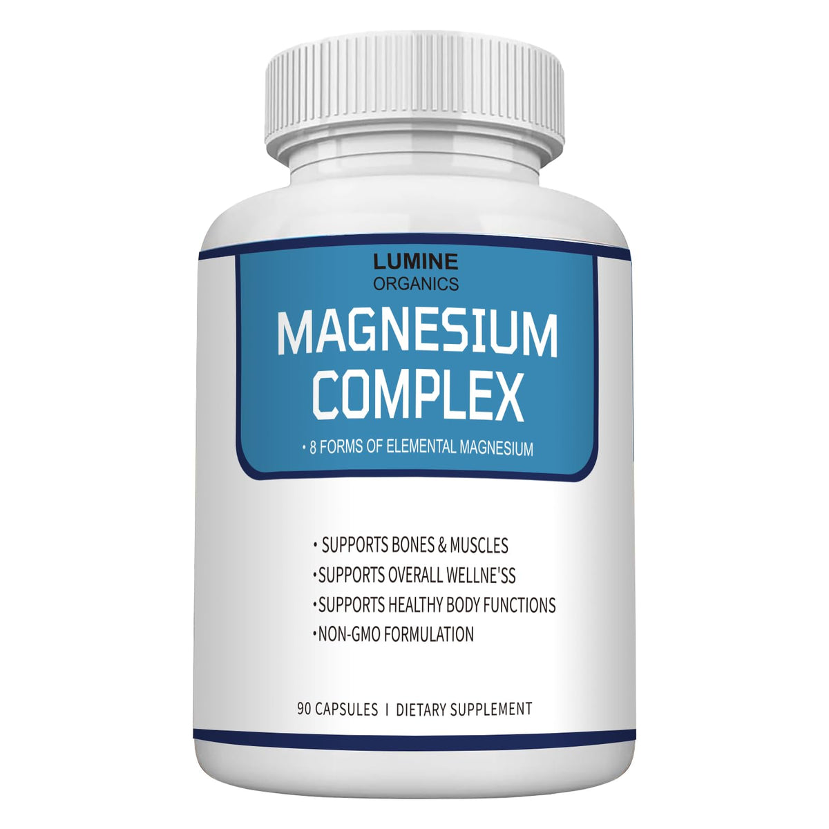 Ysoibva Magnesium Complex 1000mg bottle front view