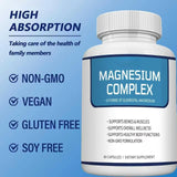 Ysoibva Magnesium Complex capsules on a wooden surface