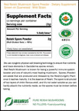 Yuanziyuanfang Reishi Mushroom Spore Powder mixed in tea