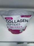 YUEPLATTNMAY Multi-Collagen Protein Powder displayed with fruits and vegetables