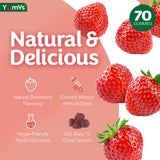 YUM-V'S B Complex Gummies 450g close-up of gummies