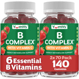 YUM-V'S B Complex Gummies 450g front view with packaging