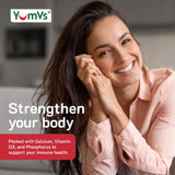 YUM-V'S Calcium with Vitamin D3 Gummies lifestyle scene