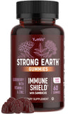 YUM-V'S Elderberry Gummies 60 count bottle front view