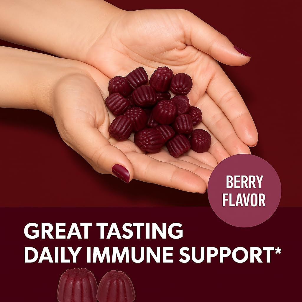 YUM-V'S Elderberry Gummies ingredients list