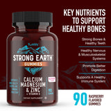 YUM-V'S Gummies showing serving size and nutritional information