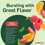 YUM-V'S Kids Multivitamin Gummies close-up of gummies