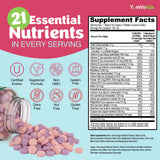 YUM-V'S Kids Multivitamins Chewables grape and berry flavour chewable tablets