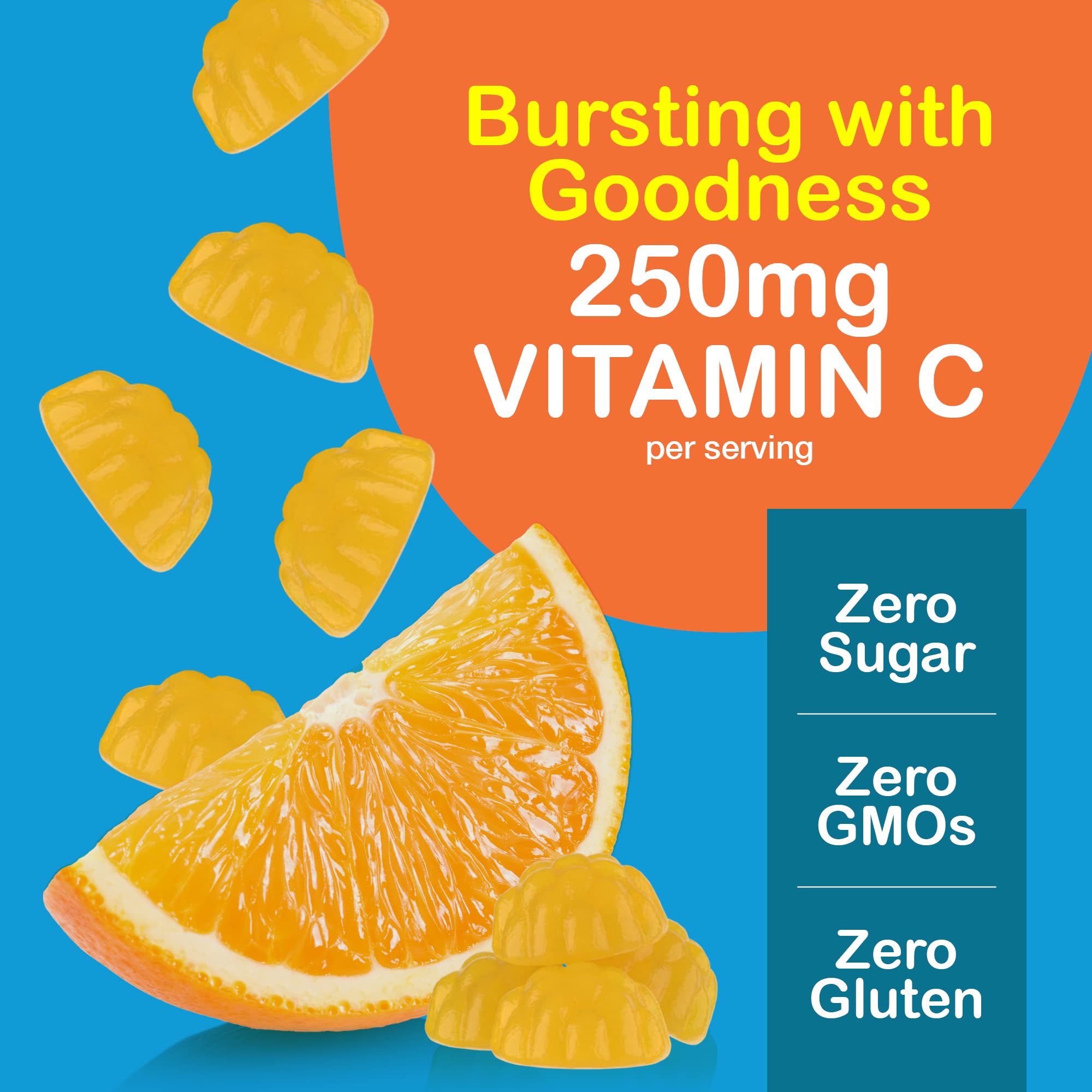 YUM-V'S Vitamin C Gummies nutritional information