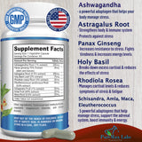 YUMMYVITE Adrenal Extracts Supplement bottle side view