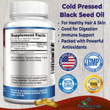 YUMMYVITE Black Seed Oil Capsules side view