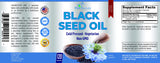 YUMMYVITE Black Seed Oil Capsules with measuring spoon