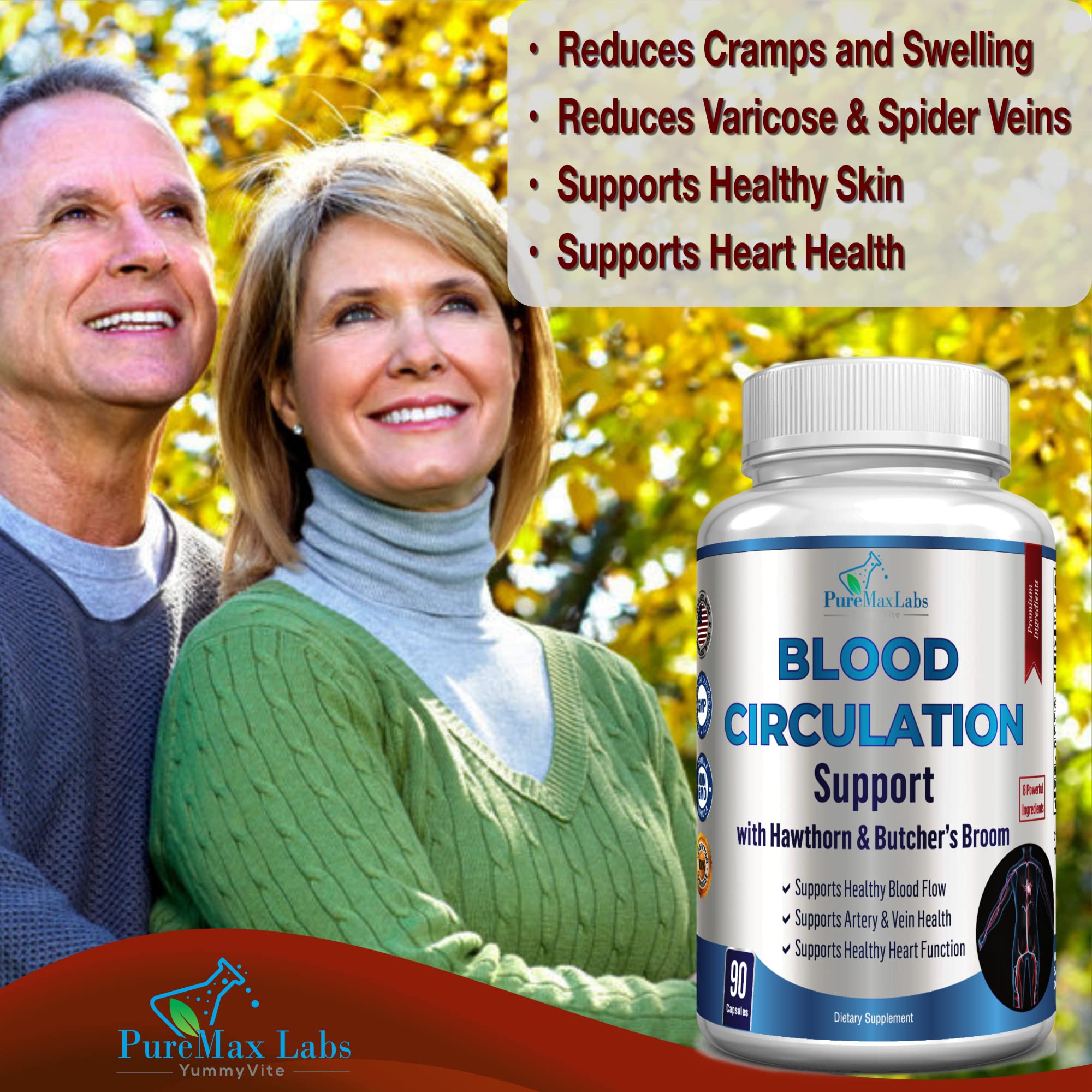 YUMMYVITE Blood Circulation Support Supplement ingredients list