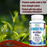 YUMMYVITE Green Tea Extract Capsules bottle with label