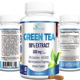 YUMMYVITE Green Tea Extract Capsules front view