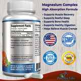 YUMMYVITE Magnesium Citrate & Oxide 500mg Capsules side view