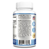 YUMMYVITE Muira Puama 4:1 Extract Capsules on a wooden table