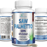 YUMMYVITE Saw Palmetto Extra Strength Capsules front view