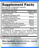 YUMMYVITE SuperAntioxidant Supplement bottle with a measuring scoop