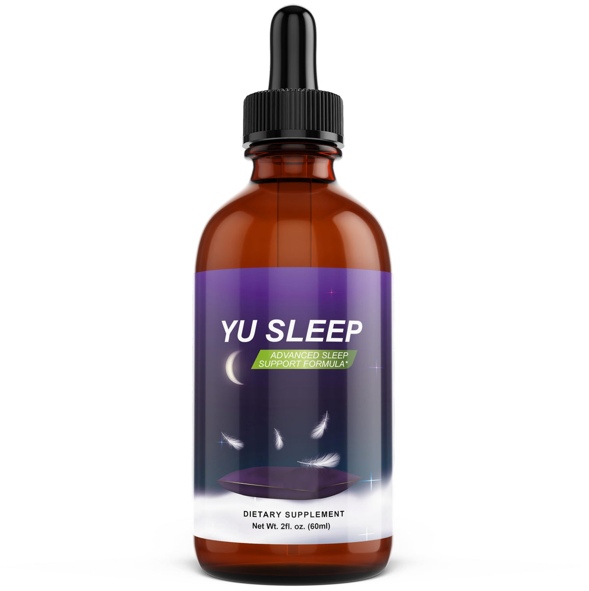YuSleep Natural Sleep Drops 60ml front view