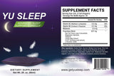 YuSleep Natural Sleep Drops 60ml ingredients list