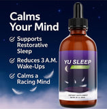 YuSleep Natural Sleep Drops 60ml with cherry flavour notes