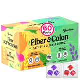 Yusnkioin Fiber Gummies & Colon Cleanse front view packaging